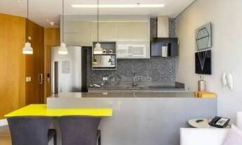 Imagem: Flat com 1 dormitório para alugar, 67 m²