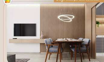 Imagem 7: Casas lineares de 2 quartos sendo 1 suíte com piscina e shurrasqueira