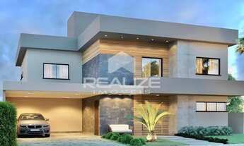 Imagem 2: Sobrado novo à venda com 4 suítes no Condomínio Terras Alpha