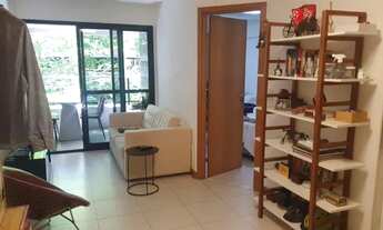 Imagem 1: Ondina 1/4 NASCENTE, Varanda, Semi mobiliado, armários embutidos e cond alto padrão