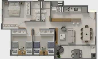 Imagem 2: Apartamento para Venda em Goiânia, Jardim Atlântico, 3 dormitórios, 1 suíte, 2 banheiros