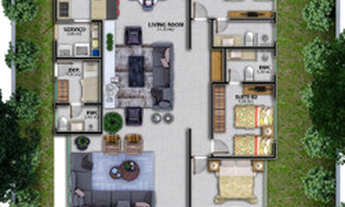 Imagem 5: Casa - Alphaville - 220m² - 3 suítes - Piscina - 4vgs