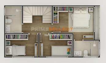 Imagem 3: Sobrado em condomínio no bairro Tingui