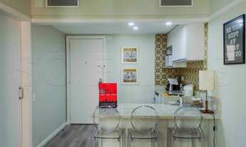 Imagem 6: Apartamento Ninety para locação com 33m² contendo 1 dormitório e 1 vaga de garagem nos Jar