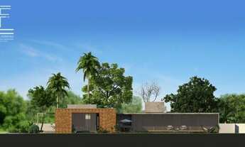 Imagem 4: Casa de alto padrão em construção com 4 suítes sendo 1 máster - Condomínio Laguna