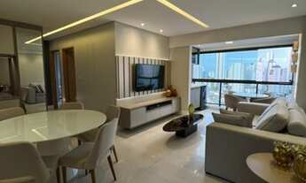 Imagem 3: Apartamento para venda tem 106 metros quadrados com 3 quartos em Boa Viagem - Recife - PE