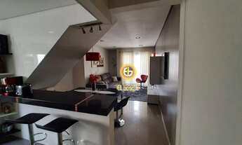 Imagem 5: Apartamento Duplex com 3 dormitórios à venda, 154 m² por R$ 990.000 - Vila Baeta Neves - S