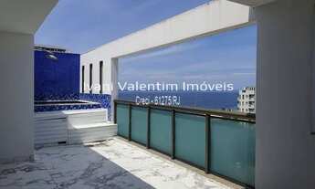 Imagem 2: Cobertura a venda na Barra da Tijuca, vista mar, 3 quartos suítes