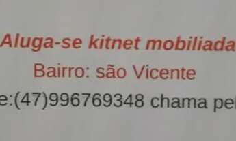 Imagem: Aluga-se kitnet mobiliada