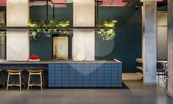 Imagem 7: Apartamento na República de 49m2 na planta c 1 dormitório, 1 banheiro e com data para sete