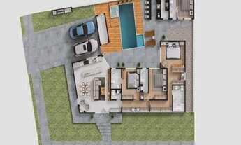 Imagem 6: CASA 4 dormitorios ALTO PADRÃO NOVA EM CAMBORIÚ CONDOMÍNIO FECHADO