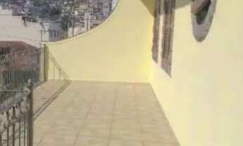 Imagem: Casa rústica com madeiras fortes na composição