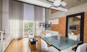 Imagem 2: Loft mobiliado à venda na Rua Bandeira Paulista - Itaim Bibi com 80,00m² de área privativa