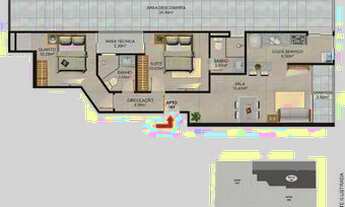 Imagem 7: Apartamento com 2 dormitórios à venda Praia do Morro - Guarapari/ES