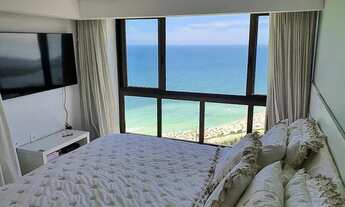 Imagem: Cobertura duplex frente e vista mar de todos