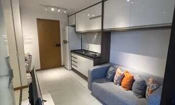 Imagem 3: 1 Quarto - Sala - 31 m² - Varanda - Mobiliado - 1 Vaga de garagem