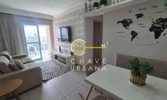 Imagem 2: Apartamento com 2 dormitórios para alugar, 67 m² por R$ 4.900,02/mês - Aparecida - Santos