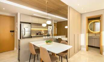 Imagem 3: Apto 1D totlamente mobiliado e decorado 1 vaga