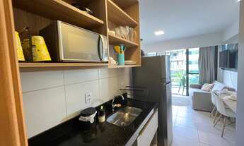 Imagem 6: Vendo flat mobiliado em muro alto