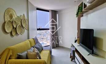 Imagem 2: Apartamento quarto e sala, com suíte reversível, recém entregue e mobiliado