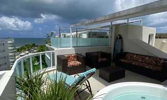 Imagem 3: Cobertura Duplex Beira Mar na Praia de Cotovelo 115 metros - Resort In mare bali