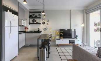 Imagem 5: Apartamento com 1 dormitório para alugar, 33 m² por R$ 6.293,00/mês - Chácara Santo Antôni