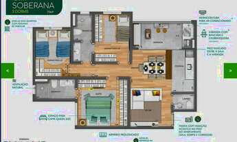 Imagem 6: Apartamento à venda, 76 m² por R$ 468.979,37 - Parque Industrial - São José dos Campos/SP
