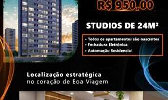 Imagem: Studio para venda possui 24 metros quadrados