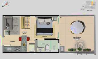 Imagem 6: Apartamento com 1 dormitório à venda em Belo Horizonte