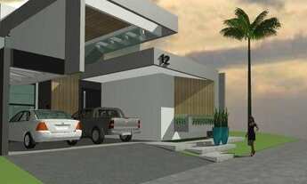 Imagem 4: Casa moderna c/ piscina, 3 dormitórios, no residencial Shalom