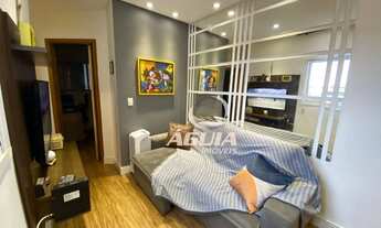 Imagem 3: Cobertura com 2 dormitórios à venda, 38 m² + 38 m² por R$ 355.000 - Vila Linda - Santo And