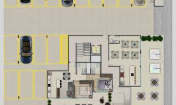 Imagem 2: PALHOçA - Apartamento Padrão - Praia do Meio (Ens Brito