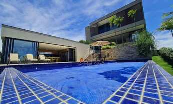 Imagem 4: Casa com 5 dormitórios à venda, 640 m² por R$ 5.855.000,00 - Condomínio Fazenda Serra Azul