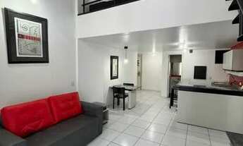 Imagem 2: Flat DUPLEX para venda possui 61 metros quadrados com 1 quarto em Centro - Curitiba - PR