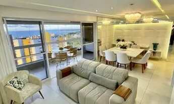 Imagem 2: Apartamento com 3 suítes, escritório, 3 vagas, andar alto, varanda gourmet e estrutura cl