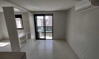 Imagem 6: Ao lado do Teatro Renault, 37,5 m², 1 dorm, semi mobiliado, ar condicionado, varanda fecha