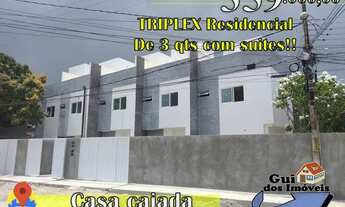 Imagem 1: Triplex Frente para rua - Individual - 76m² com 3 quartos em Casa Caiada/Olinda/PE - 359