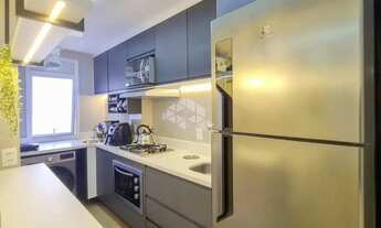 Imagem 4: Apartamento mobiliado com 76m² ,3 Dormitórios sendo 1 suíte, cozinha com churrasqueira e l