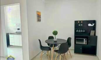 Imagem 2: Apartamento Mobiliado com 1 dorm Frente Rua em Prédio Frente Mar - Vista Mar!!