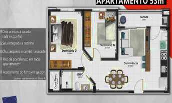 Imagem 3: Apartamento novo, Bairro Centenário, 2 quartos