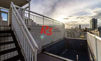 Imagem 7: Excelente cobertura com 139 m2 - 3 suítes piscin e churrasqueira na Aparecida - Santos