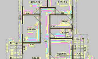 Imagem: Projeto Terreno e Construção 106,41m2