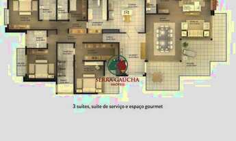 Imagem 4: La Roca Gramado - Apartamento de Altíssimo padrão 4 suítes e 3 vagas de garagem a venda em