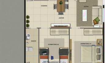 Imagem 5: CASAS À VENDA 2DTS RESIDL DOMINUS SOROCABA