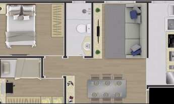 Imagem 6: APARTAMENTO RESIDENCIAL em CURITIBA - PR, SANTA CÂNDIDA