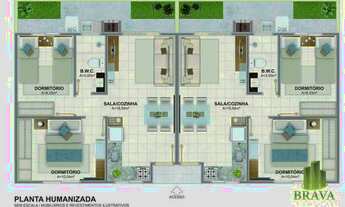 Imagem 5: Casa com 2 dormitórios à venda, 45 m² por R$ 175.000,00 - Loteamento Manoel de Melo - São