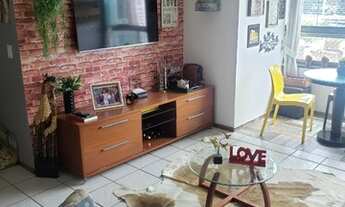 Imagem 2: EC- apartamento 100 metros, 03 Quartos, C ou S Mobília, com lazer, 700m do mar