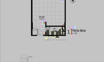 Imagem 3: Loft com terraço, Fazenda, Itajaí-SC