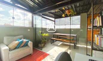 Imagem 3: Cobertura duplex 97m² c/ 2 quartos, terraço coberto c/ churrasqueira, 1 vaga coberta no Ce