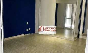 Imagem 7: Apartamento com 1 dormitório para alugar, 52 m² por R$ 4.655,00/mês - Jardim Anália Franco